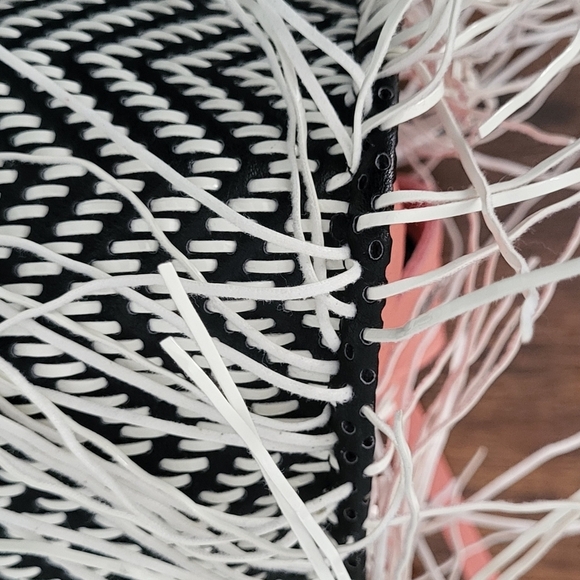 Anthropologie Daniella Lehavi Fringed Leather Mini Handle Crossbody Bag - Picture 13 of 15